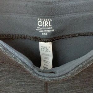 NWT Athleta Girl polartec tights
